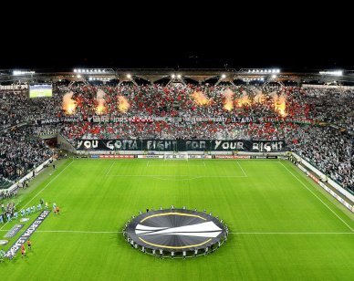Legia Warszawa podczas Ligi Europy