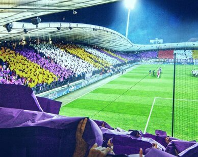 stadion Mariboru podczas Ligi Mistrzów