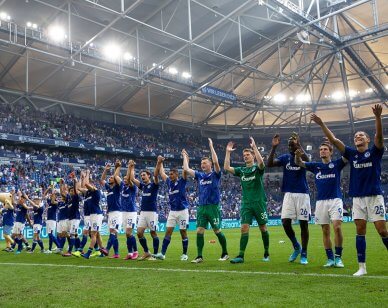 Schalke w meczu z Herthą