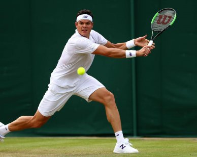 Milos Raonić na Wimbledonie