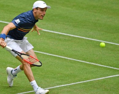 Roberto Bautista Agut w Halle