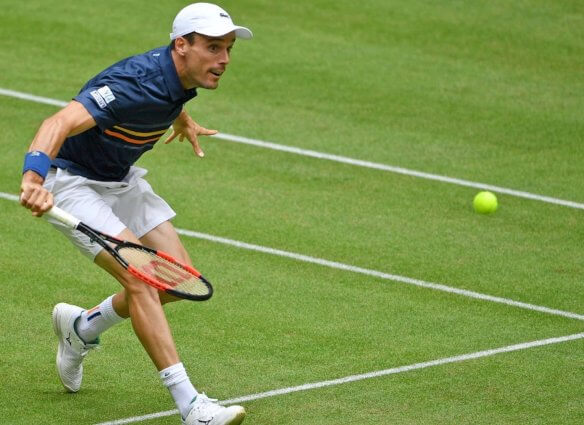 Roberto Bautista Agut w Halle