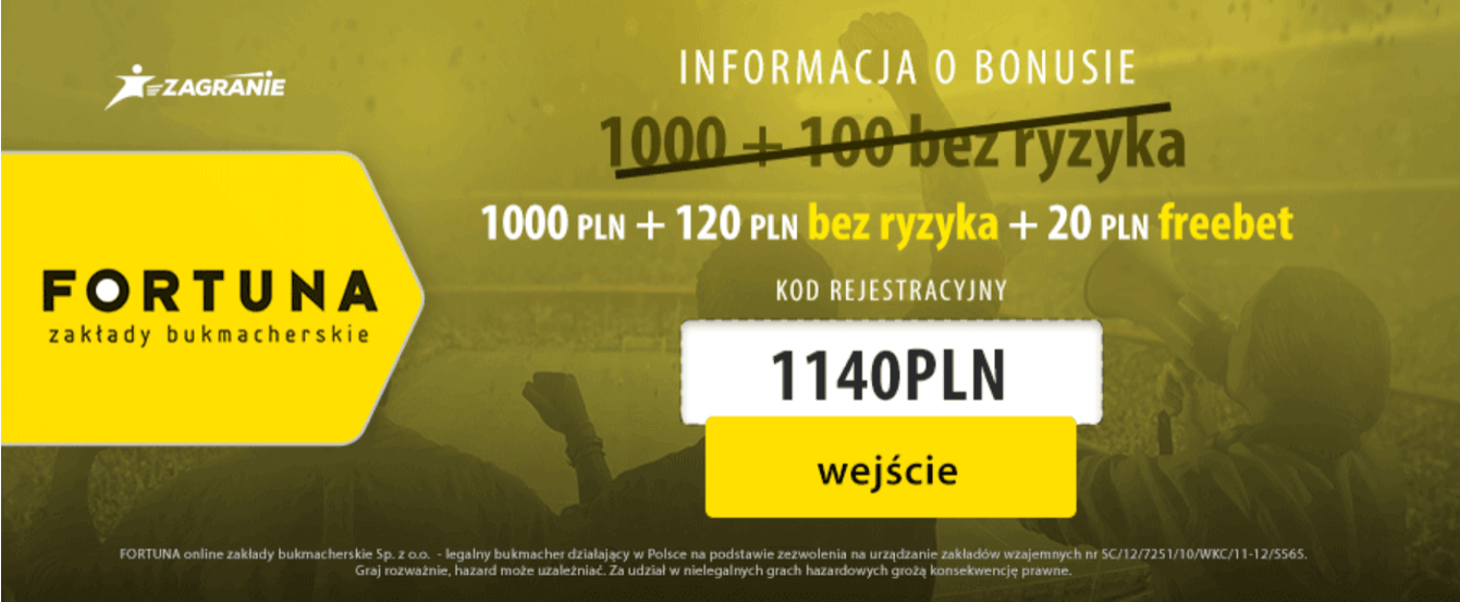oferta na zakłady bez podatku w fortunie